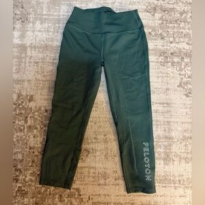 Peloton Dark Green Leggings